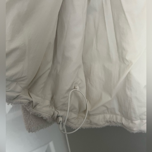 Free People FP Movement Tournament Fleece Full-Zip Ivory Jacket Size S - Picture 7 of 9